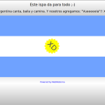 03. Bandera Argentina hecha en HTML5 y CSS3